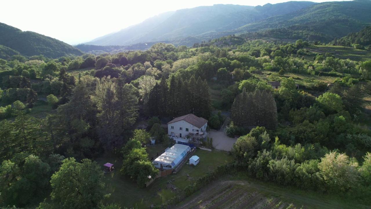 Villa Les Martinets-Piscine-Jacuzzi-Voie Verte-Gorges D'Heric-Massif Du Caroux Mons Olargues 34600 Le Poujol-sur-Orb מראה חיצוני תמונה